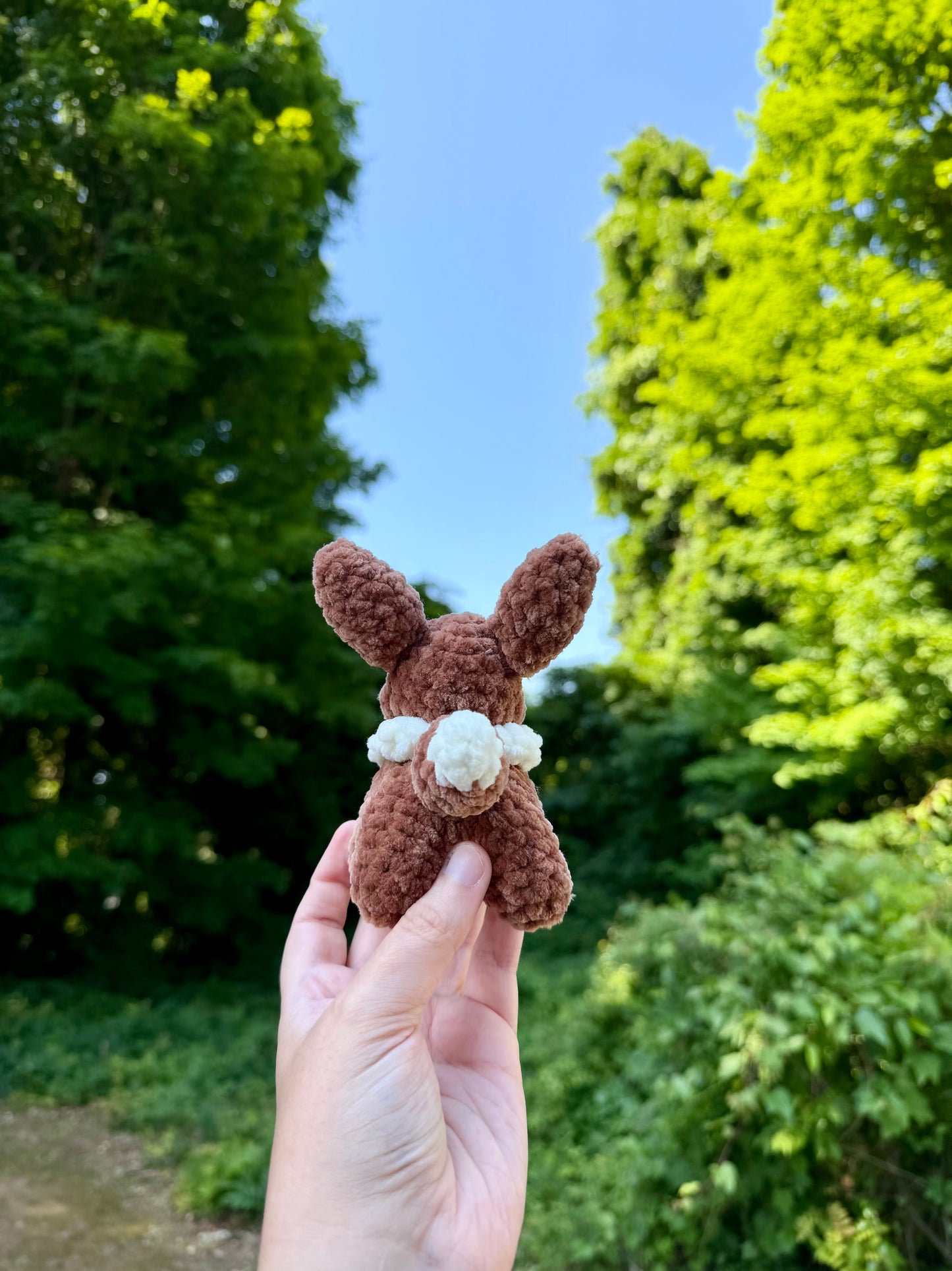 Crochet Brown Fox Plushie