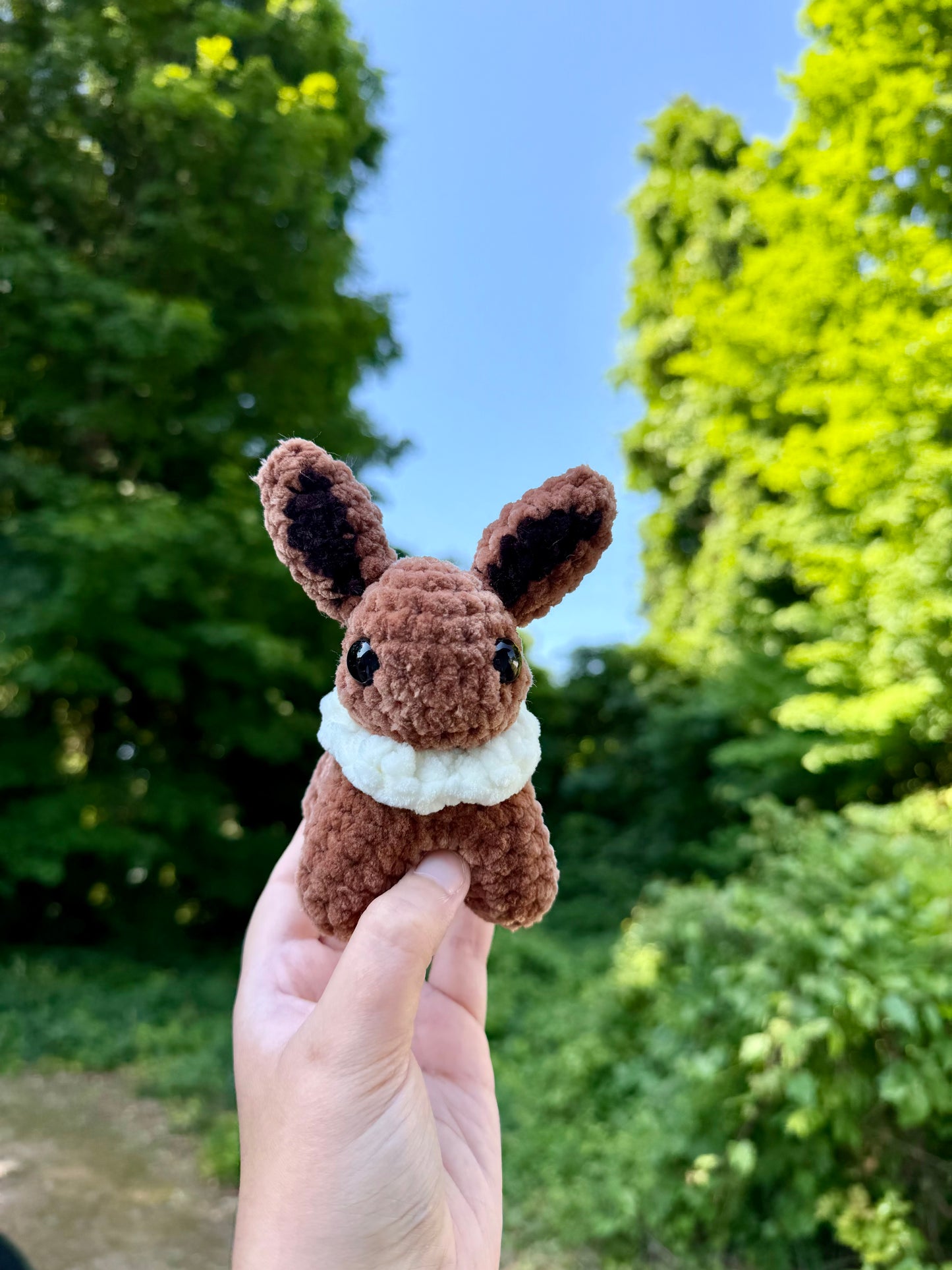 Crochet Brown Fox Plushie