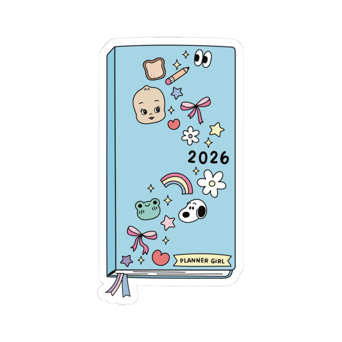 Planner Girl Sticker