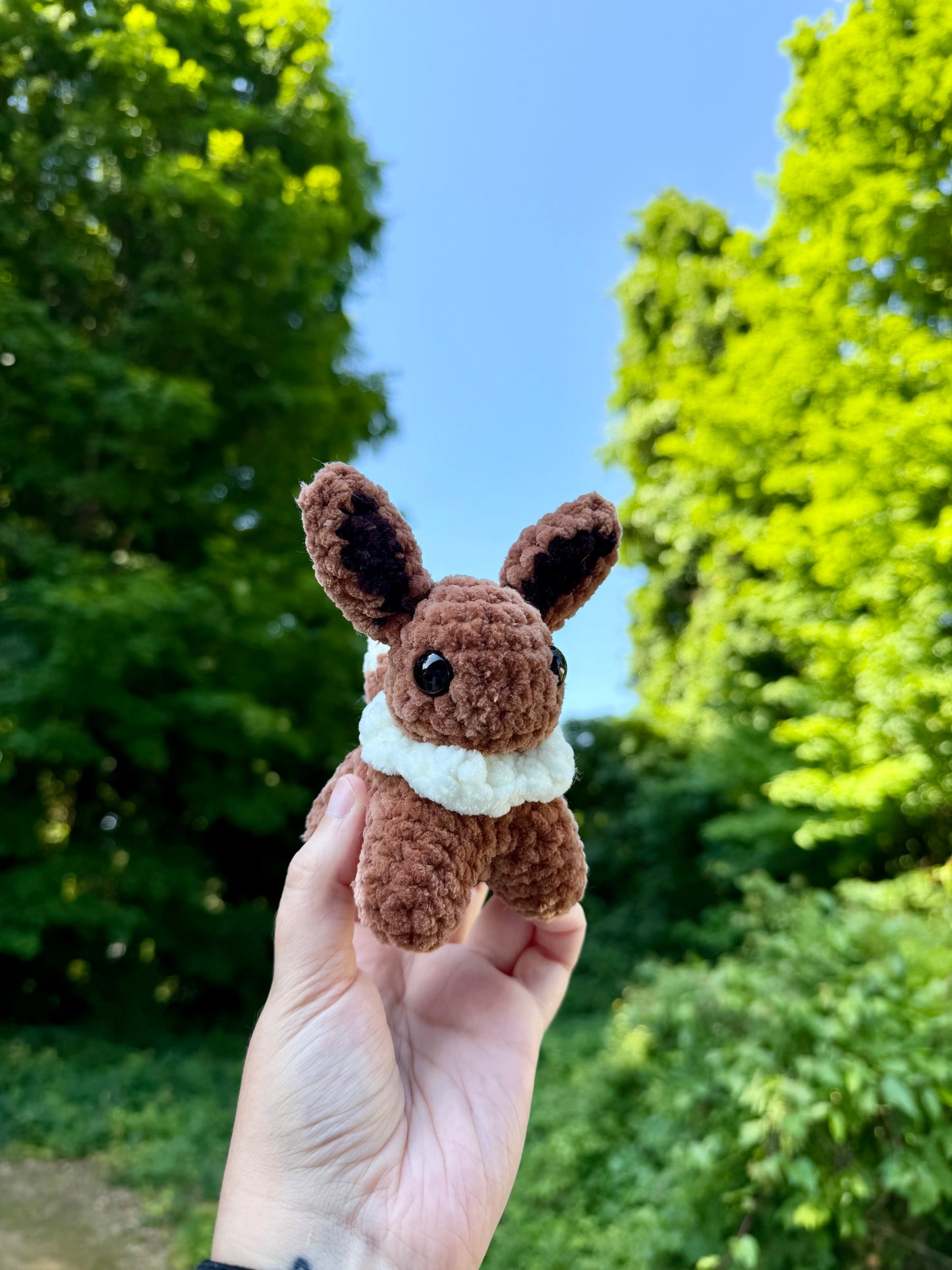 Crochet Brown Fox Plushie