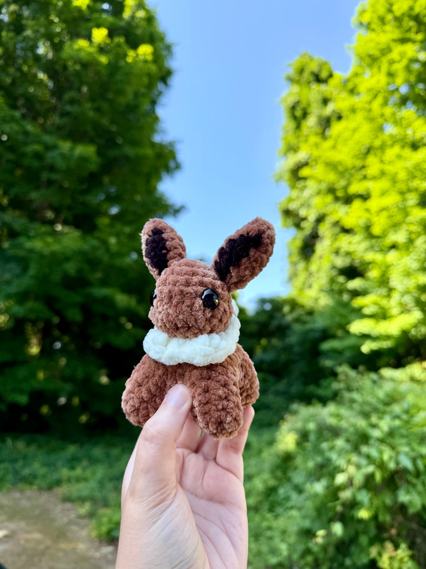 Crochet Brown Fox Plushie