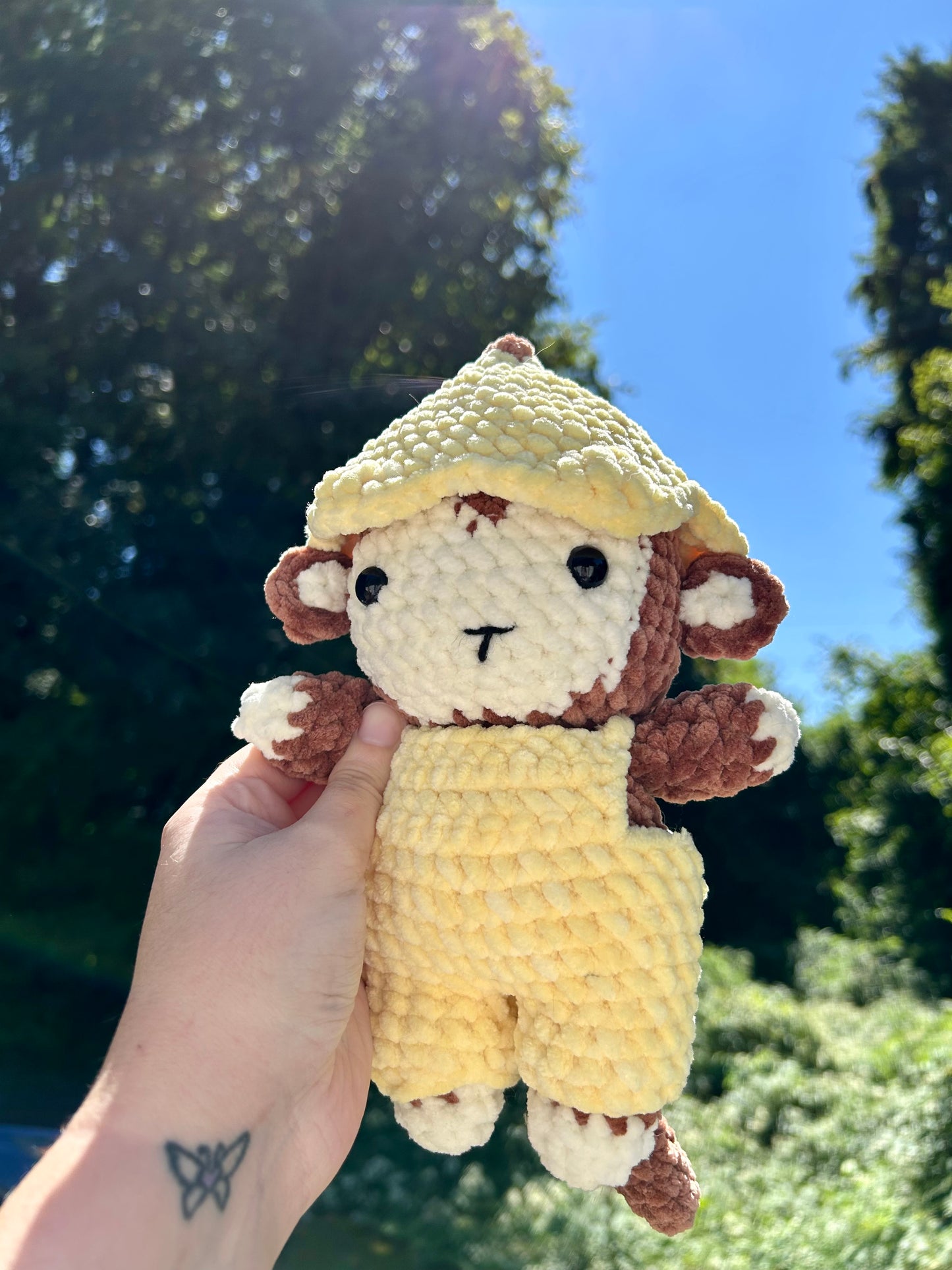 Banana Monkey Plushie