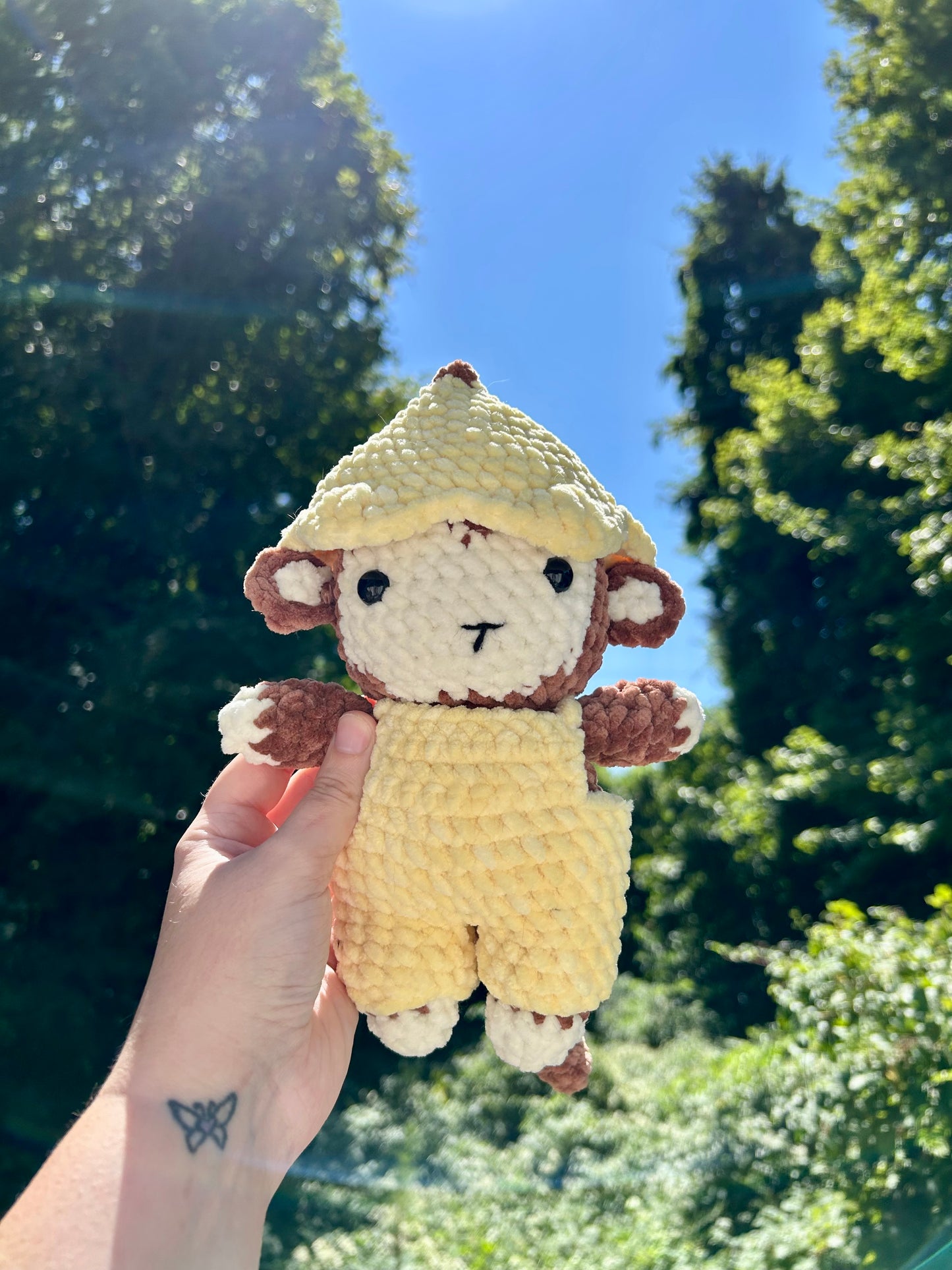 Banana Monkey Plushie