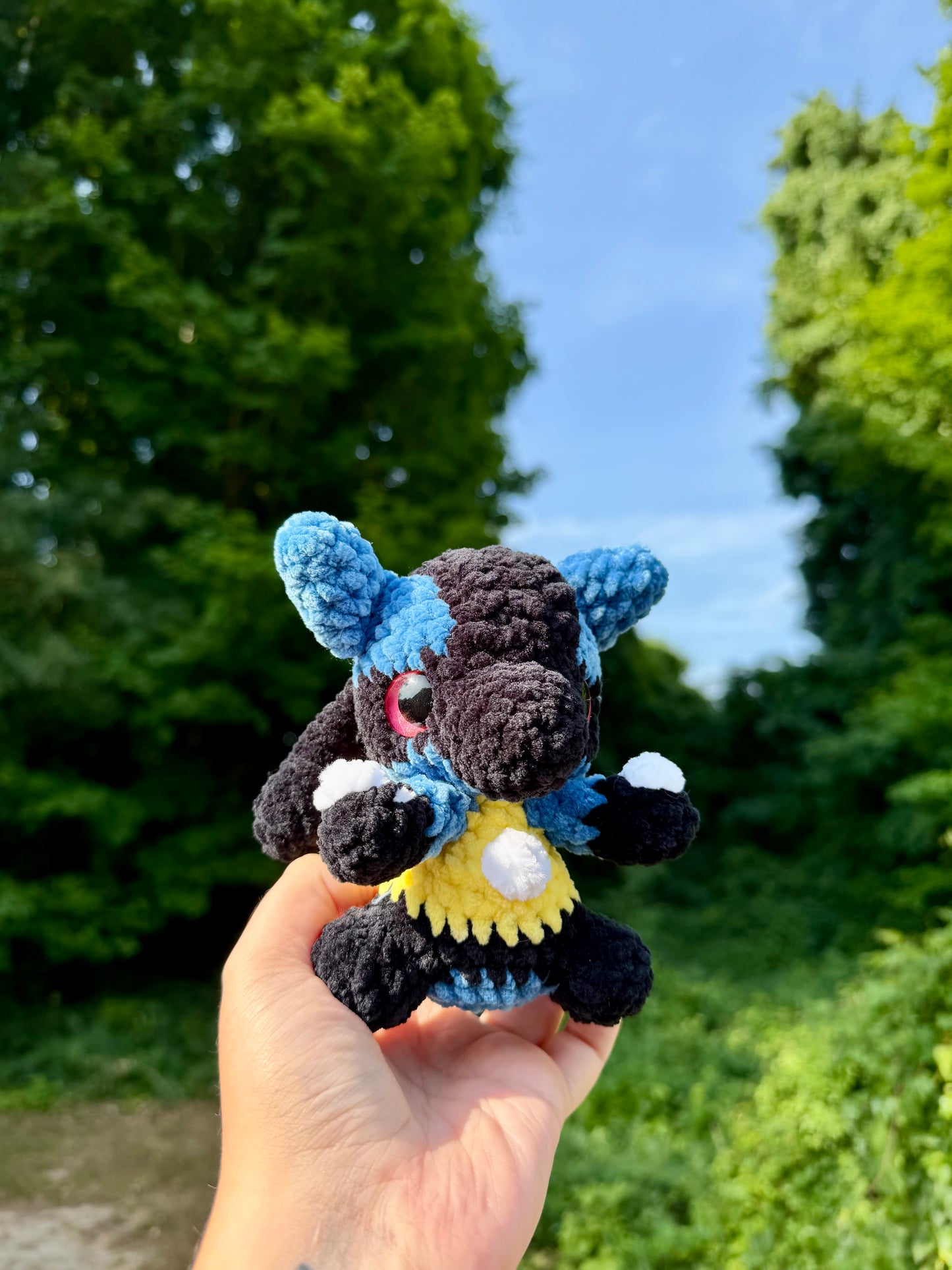 Crochet Fighting Fox Pocket Monster