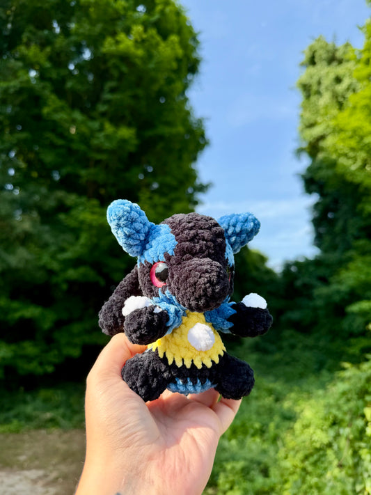 Crochet Fighting Fox Pocket Monster