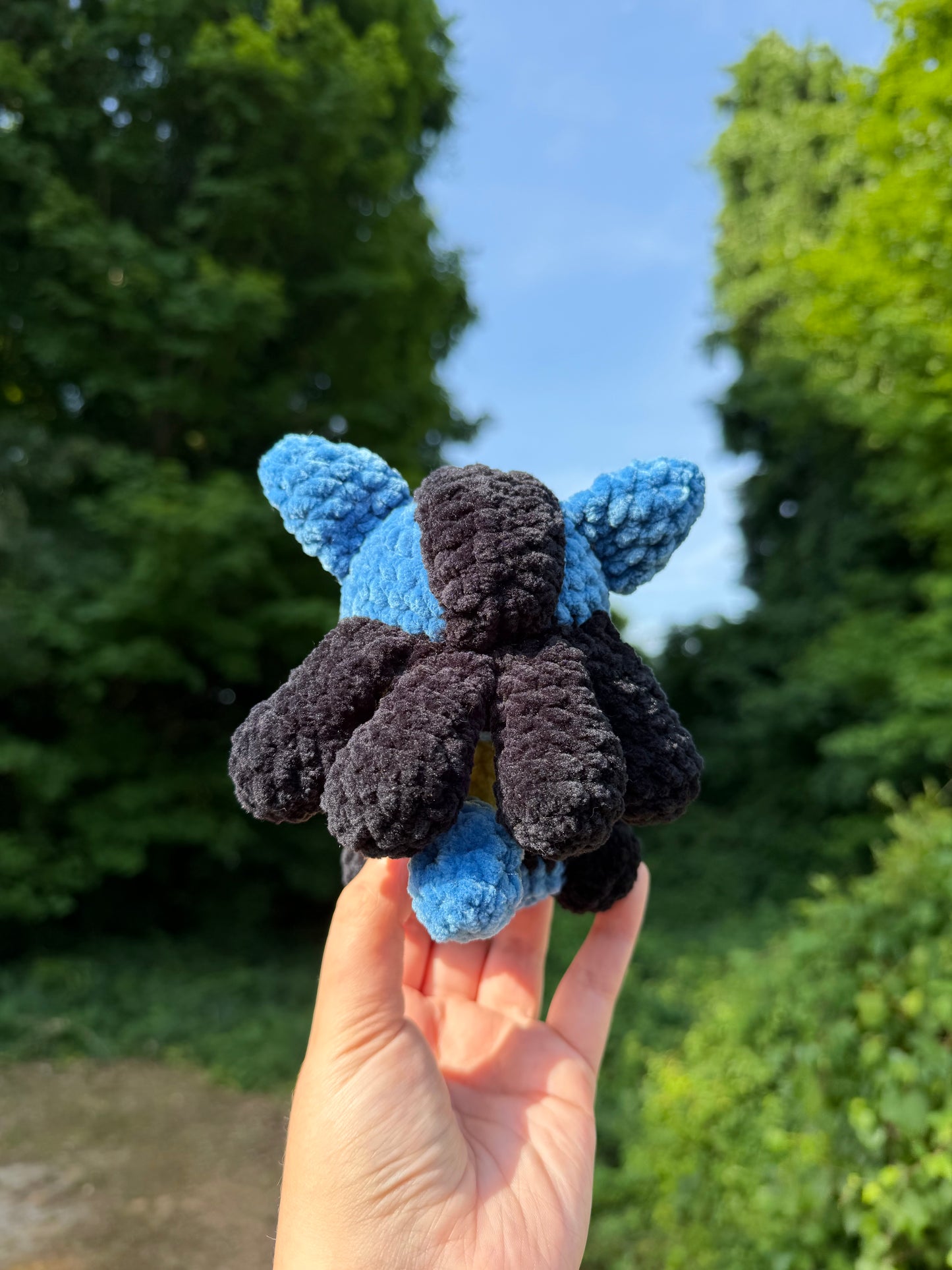 Crochet Fighting Fox Pocket Monster