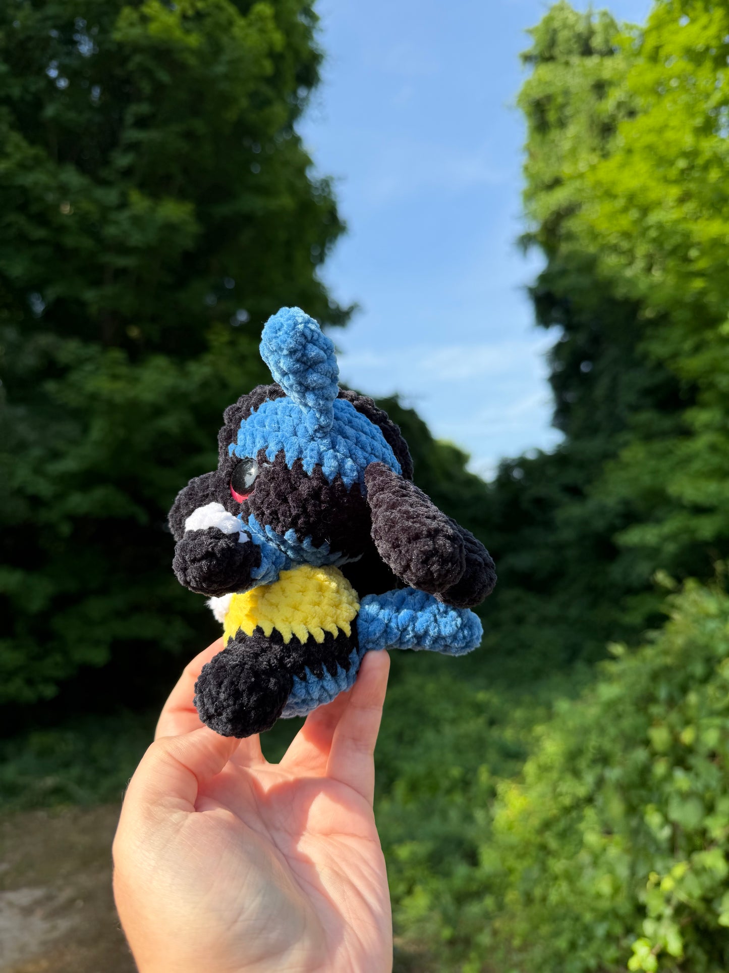 Crochet Fighting Fox Pocket Monster