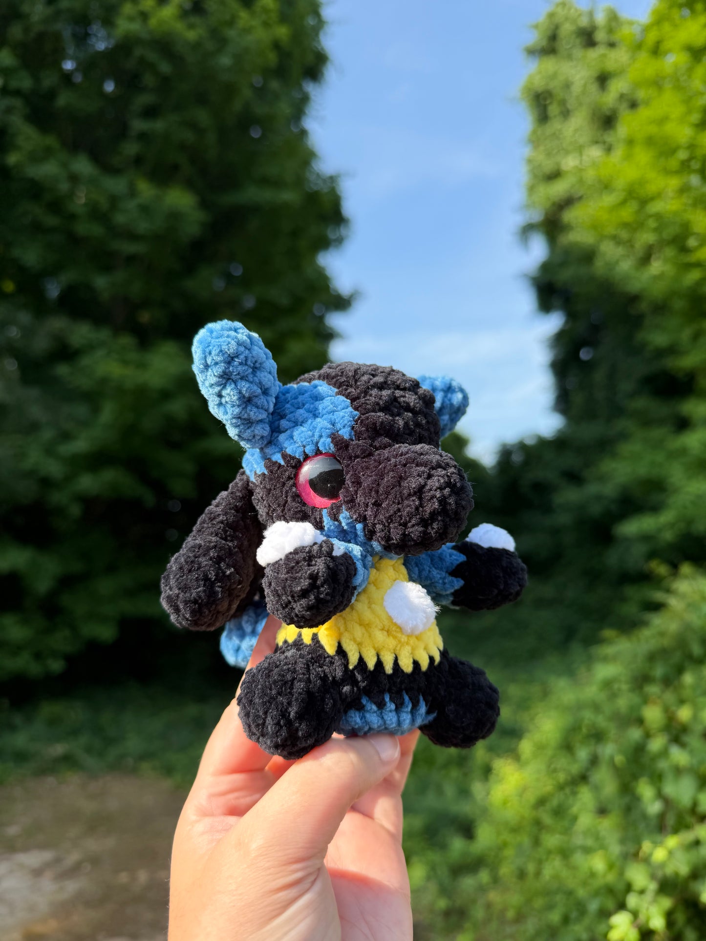 Crochet Fighting Fox Pocket Monster