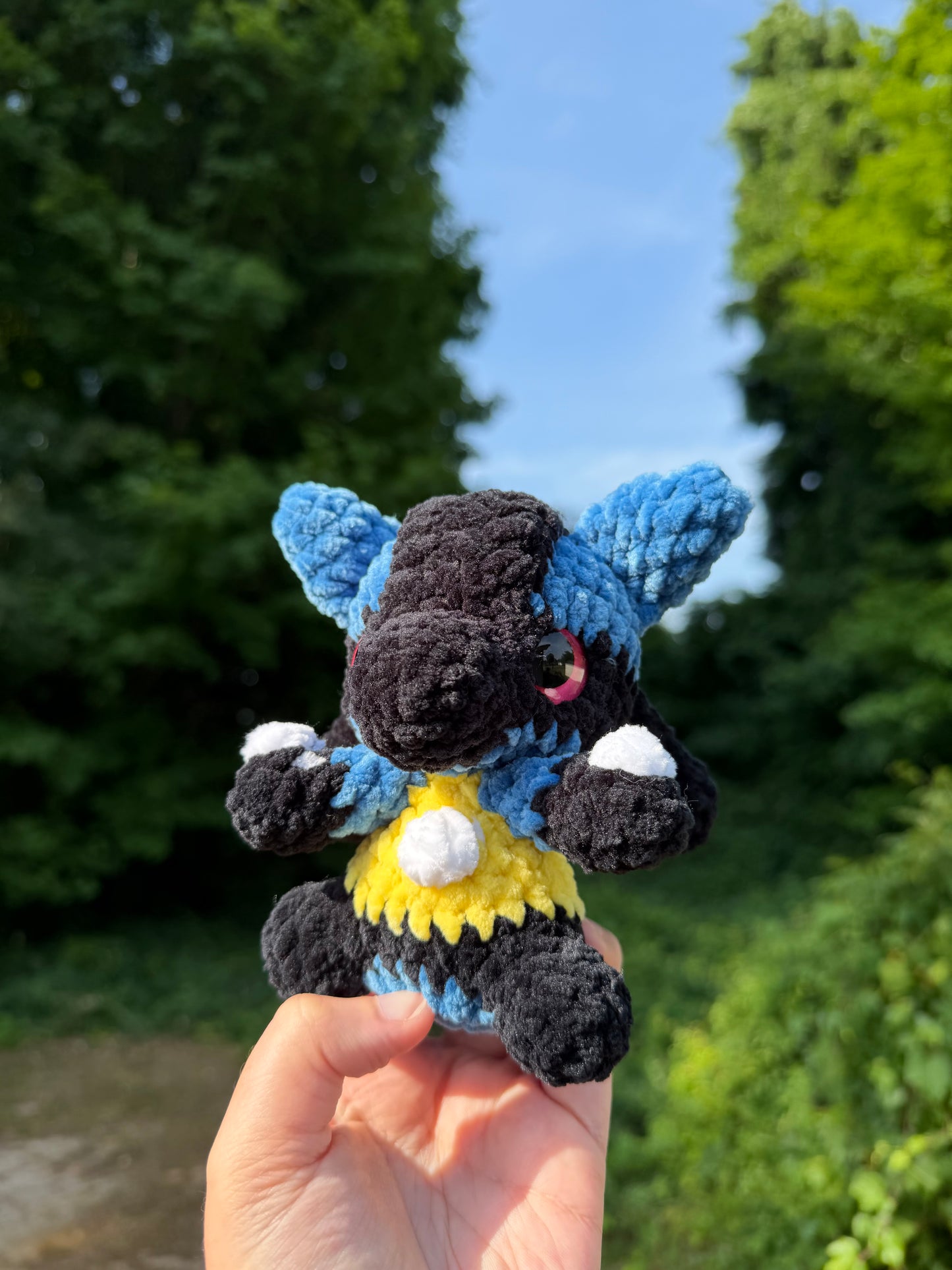 Crochet Fighting Fox Pocket Monster