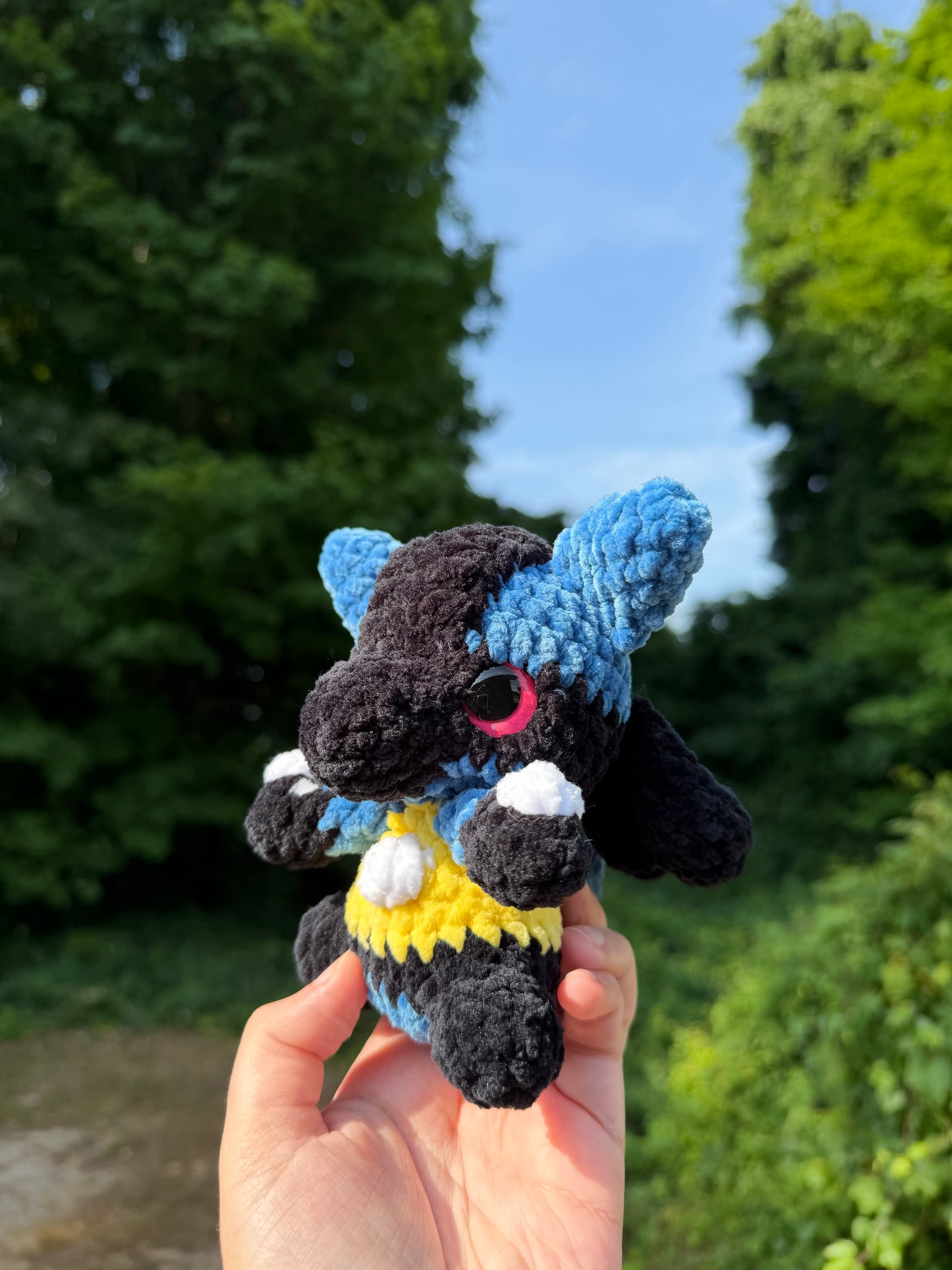 Crochet Fighting Fox Pocket Monster